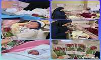 دیداراز مادران و تقدیر از پرسنل بخش زنان و زایمان بیمارستان شهدا به مناسبت روز جهانی و هفته اطلاع رسانی تیروئید